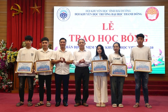 Hơn 15 tỷ đồng được trao trong Tháng khuyến học ở Hải Dương
