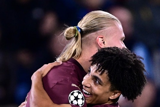 Haaland ghi bàn, Man City thắng đậm ở Champions League
