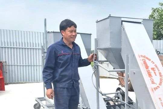 "Vua sáng chế" Phạm Văn Hát (Tứ Kỳ) đoạt giải Cuộc thi Sáng tạo kỹ thuật nhà nông lần thứ X