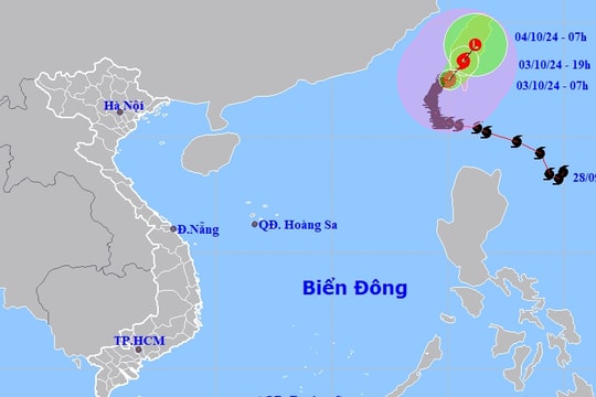 Bão số 5 đã ra khỏi Biển Đông