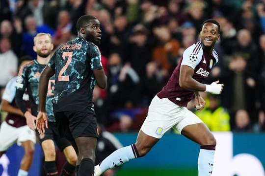 "Siêu dự bị" Jhon Duran lập công, Aston Villa hạ gục Bayern Munich
