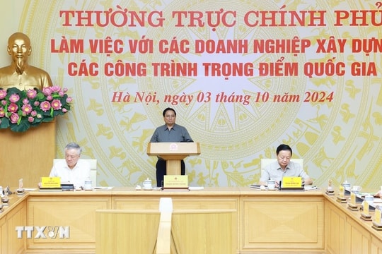 6 nhiệm vụ để gỡ vướng mắc, thúc đẩy phát triển hạ tầng chiến lược