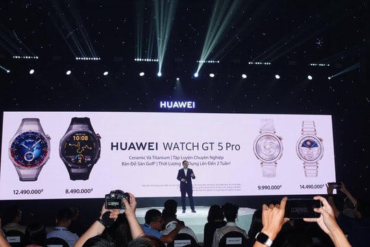 Huawei ra mắt Watch GT 5 series cùng đồng hồ đo huyết áp Watch D2 tại Việt Nam