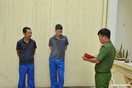 Rủ nhau trộm xe máy, 2 đối tượng ở phường Nhị Châu (TP Hải Dương) bị bắt