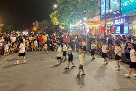 Phố đi bộ, chợ đêm Bạch Đằng (TP Hải Dương) hoạt động trở lại từ ngày 12/10