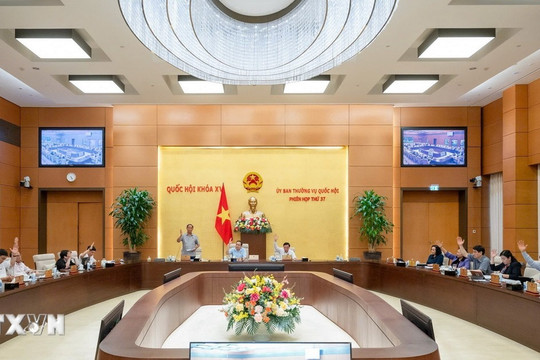 Ủy ban Thường vụ Quốc hội sẽ xem xét công tác nhân sự tại phiên họp tuần tới