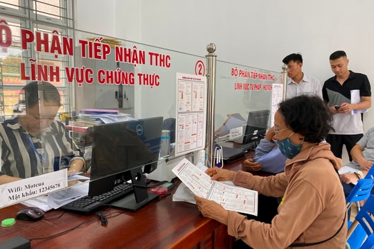 Tỷ lệ số hóa kết quả hồ sơ thủ tục hành chính ở TP Hải Dương đạt 99,5%