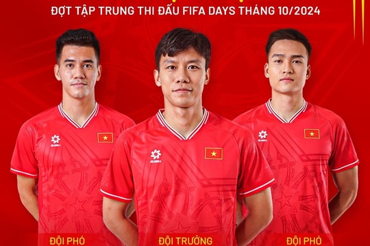 Quế Ngọc Hải trở lại làm đội trưởng, Nguyễn Tiến Linh làm đội phó tuyển Việt Nam