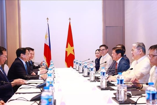 Thủ tướng Phạm Minh Chính hội kiến Tổng thống Philippines