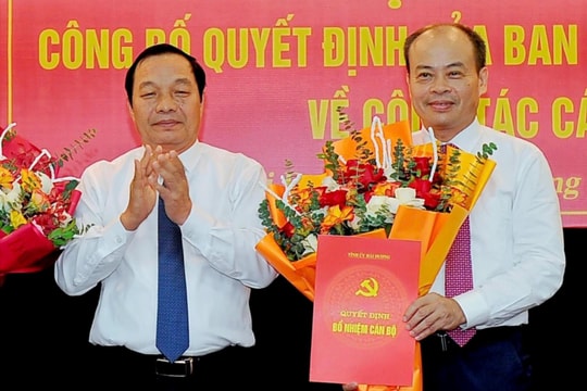 Đồng chí Trần Hồ Đăng giữ chức Phó Chủ nhiệm Ủy ban Kiểm Tra Tỉnh ủy Hải Dương