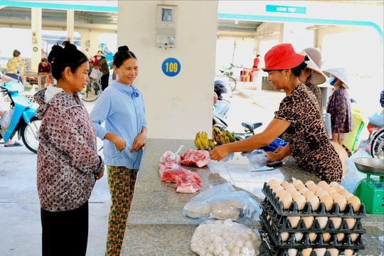 Toàn bộ các điểm bán hàng ở chợ Phú Lộc mới (Cẩm Giàng) đã có chủ