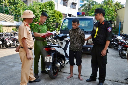 Truy bắt Vũ Anh Tài trộm xe SH của người dân quên rút chìa khóa ở TP Hải Dương