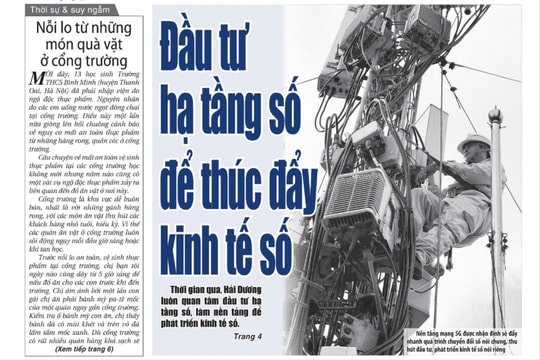 Xem gì trên báo Hải Dương ngày 10/10?
