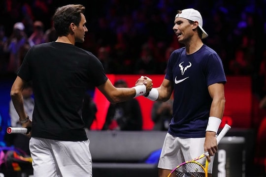 Federer, Djokovic chúc mừng sự nghiệp của Nadal