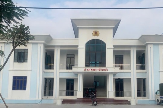 Kim Thành xây dựng xong 9 trụ sở công an xã