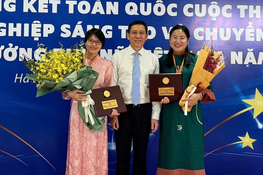 Tiến sĩ quê Hải Dương Nguyễn Thị Thu Hoài được trao Giải thưởng phụ nữ Việt Nam