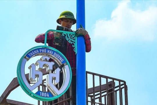 Tăng tốc làm đẹp thành phố Hải Dương