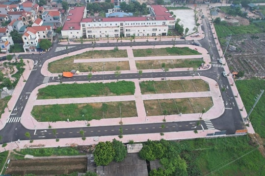 Đất đấu giá huyện Quốc Oai cao nhất 55 triệu đồng một m2
