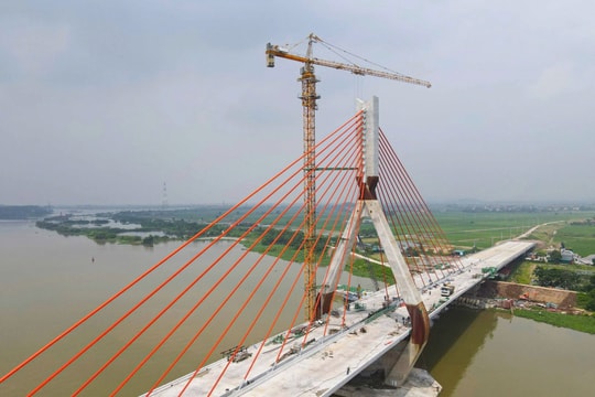 Chưa thông xe cầu Đồng Việt nối Bắc Giang với Hải Dương như dự kiến
