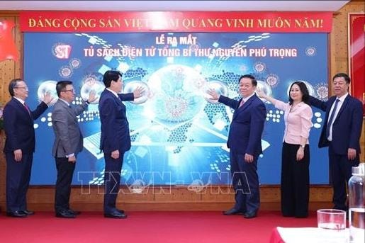 Ra mắt Tủ sách điện tử Tổng Bí thư Nguyễn Phú Trọng