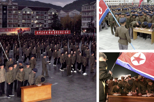 1,4 triệu thanh niên Triều Tiên nhập ngũ chỉ trong 2 ngày
