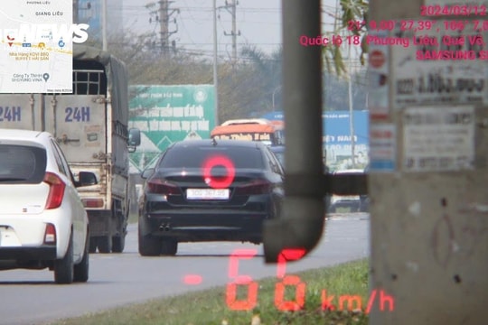 Một tuần, hơn 20 xe mang biển Hải Dương bị phạt nguội ở Bắc Ninh