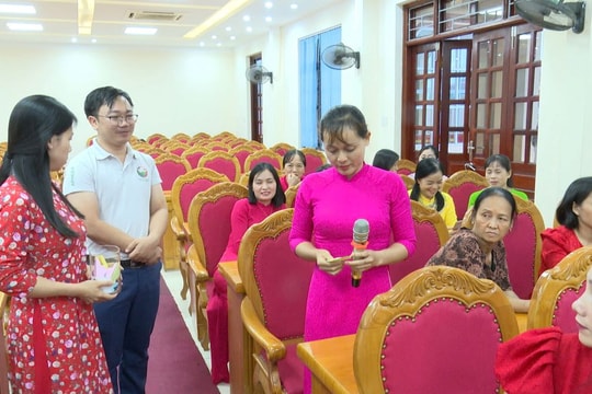 Tăng cường vai trò của nữ đại biểu dân cử ở 2 huyện Tứ Kỳ và Bình Giang