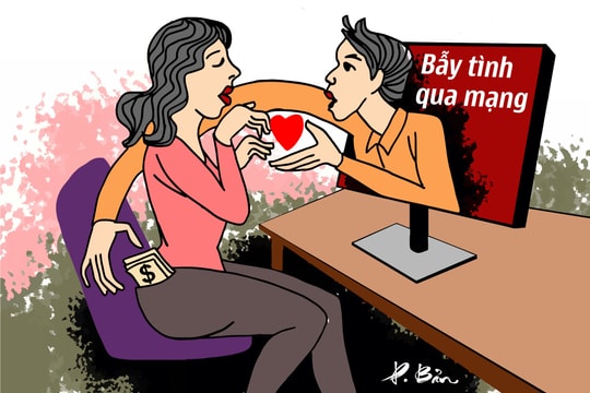 'Bẫy tình' online