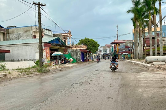 Còn 36 hộ ở Thanh Hà chưa nhận bồi thường để mở rộng đường 390
