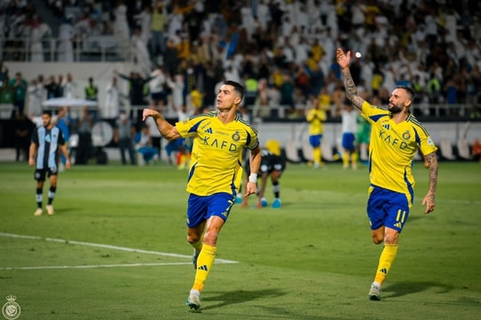 Ghi bàn phút bù giờ, Ronaldo giúp Al Nassr giành chiến thắng trước Al Shabab