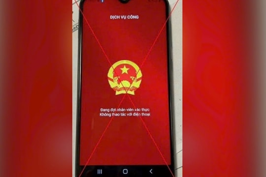 Mất gần 3 tỷ đồng khi cài đặt phần mềm dịch vụ công giả mạo