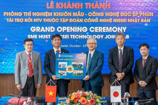 Tập đoàn Nissei đầu tư phòng thí nghiệm 5 tỷ đồng tại Trường Đại học Bách khoa