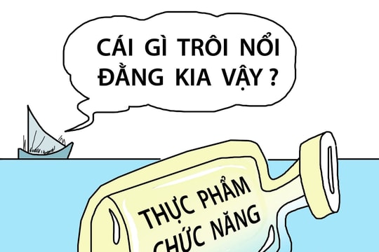 Thực phẩm chức năng trôi nổi