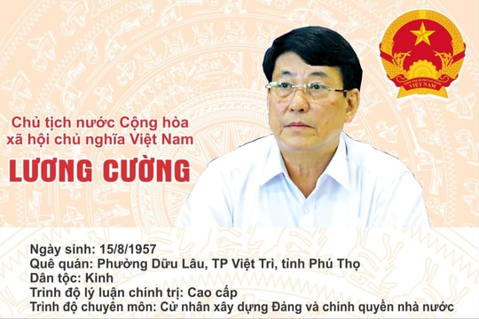 Chủ tịch nước Lương Cường trưởng thành từ một người lính