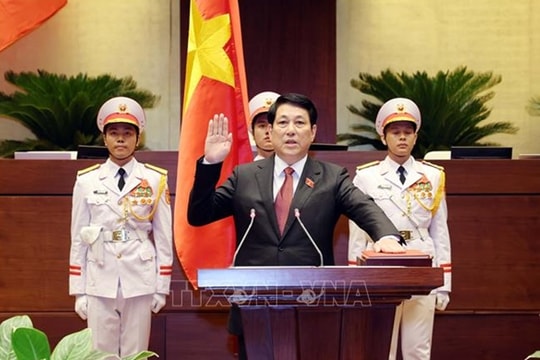 Quốc hội bầu Thường trực Ban Bí thư Lương Cường làm Chủ tịch nước