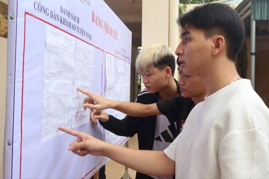 Xã đầu tiên ở Hải Dương sơ tuyển nghĩa vụ quân sự năm 2025