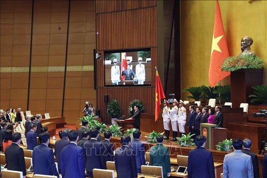 Lễ tuyên thệ nhậm chức của tân Chủ tịch nước Lương Cường