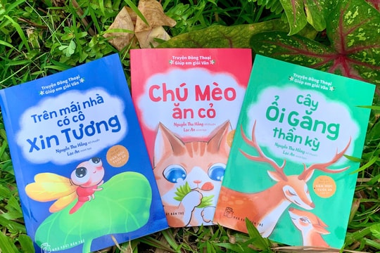 Truyện đồng thoại của Nguyễn Thu Hằng cuốn trẻ vào những cuộc phiêu lưu