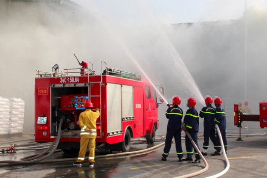 Chuẩn bị mọi điều kiện tốt nhất diễn tập chữa cháy và cứu nạn, cứu hộ cấp tỉnh năm 2024