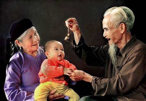 Niềm vui tuổi già