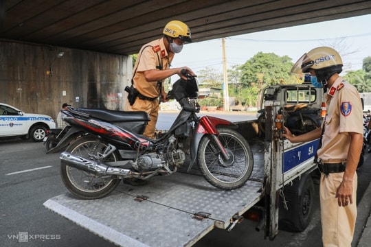 Bộ Công an đề xuất tịch thu xe đối với nhiều lỗi vi phạm
