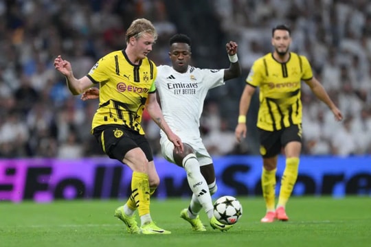 Vinicius tỏa sáng, giúp Real ngược dòng hạ Dortmund
