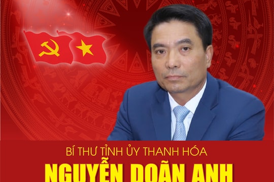 Thượng tướng Nguyễn Doãn Anh giữ chức Bí thư Tỉnh ủy Thanh Hóa