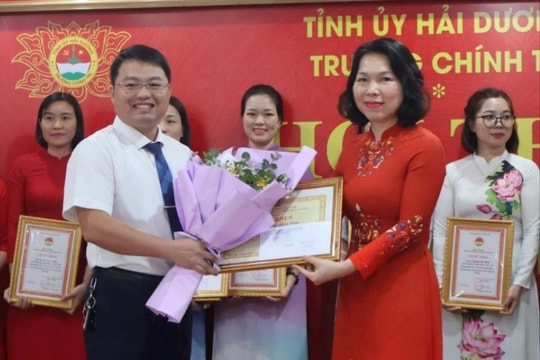 Thí sinh Phạm Quang Trung nhất Hội thi học viên học giỏi lý luận chính trị năm 2024