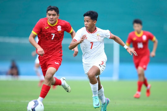 U17 Myanmar báo tin vui cho U17 Việt Nam