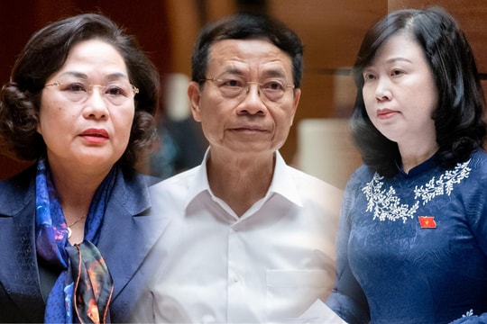 2 Bộ trưởng Y tế, Thông tin và Truyền thông và Thống đốc Ngân hàng nhà nước sẽ trả lời chất vấn