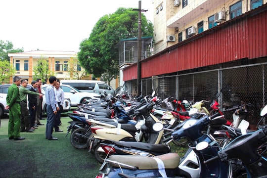 Đấu giá tang vật, phương tiện vi phạm hành chính ở Hải Dương thu gần 17,4 tỷ đồng