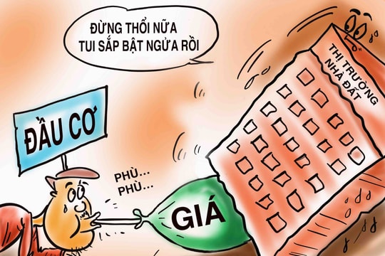 'Thổi' giá nhà đất