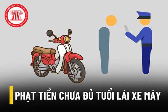 Bao nhiêu tuổi thì được đi xe máy?