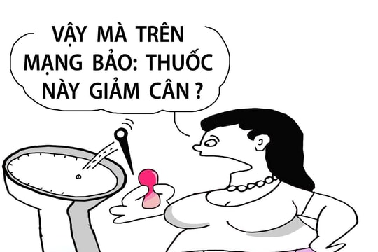 Thuốc giảm cân trên mạng